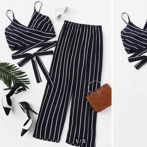 Navy matching set!